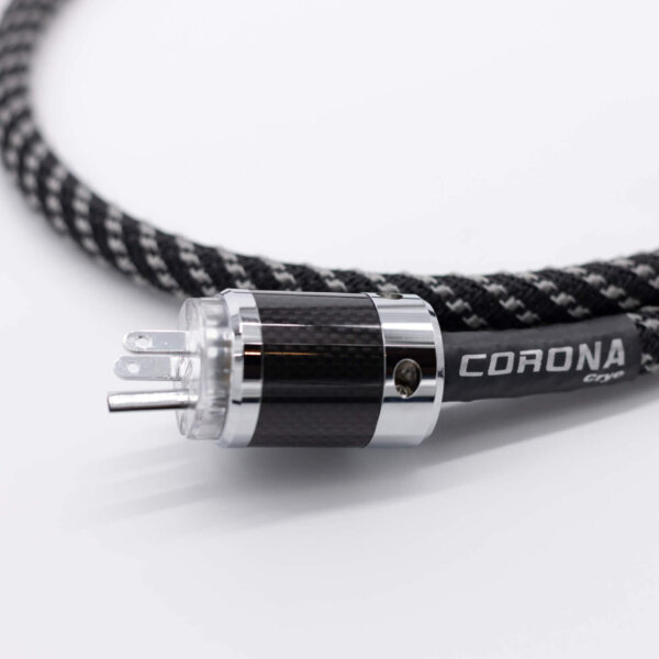 thumbnail image 2 of Audiophile Silver Plated HiFi Audio AC Power Cable, Pure Copper US Plug, 2m 2 of 6